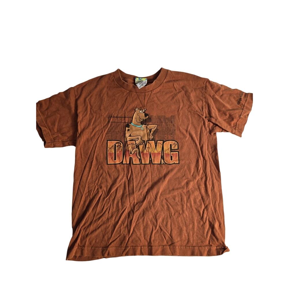 Vintage Scooby-Doo Youth Large Paramount Kings Island "Wassup Dawg" T-shirt